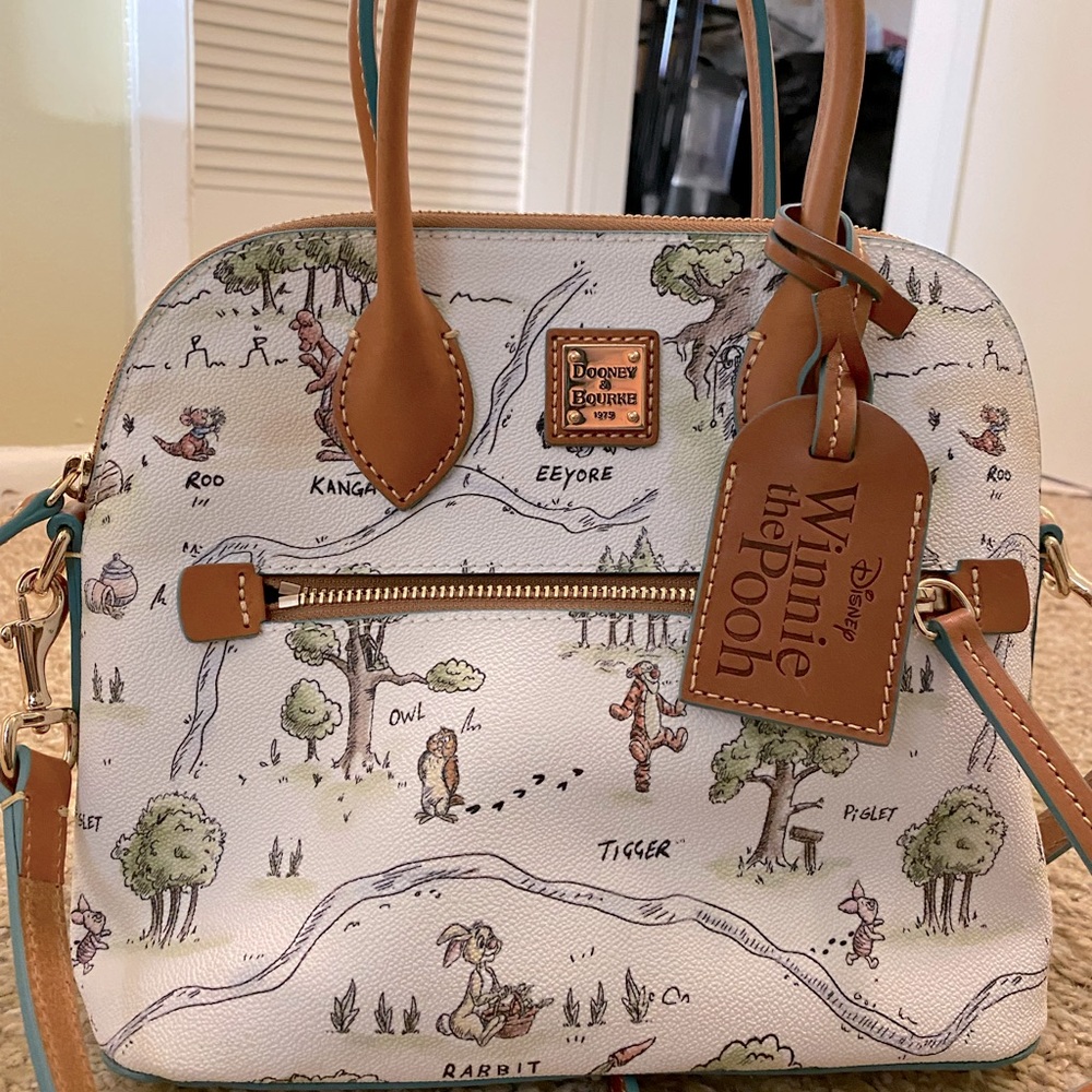 Like New Dooney and Bourke Winnie the Pooh Satchel